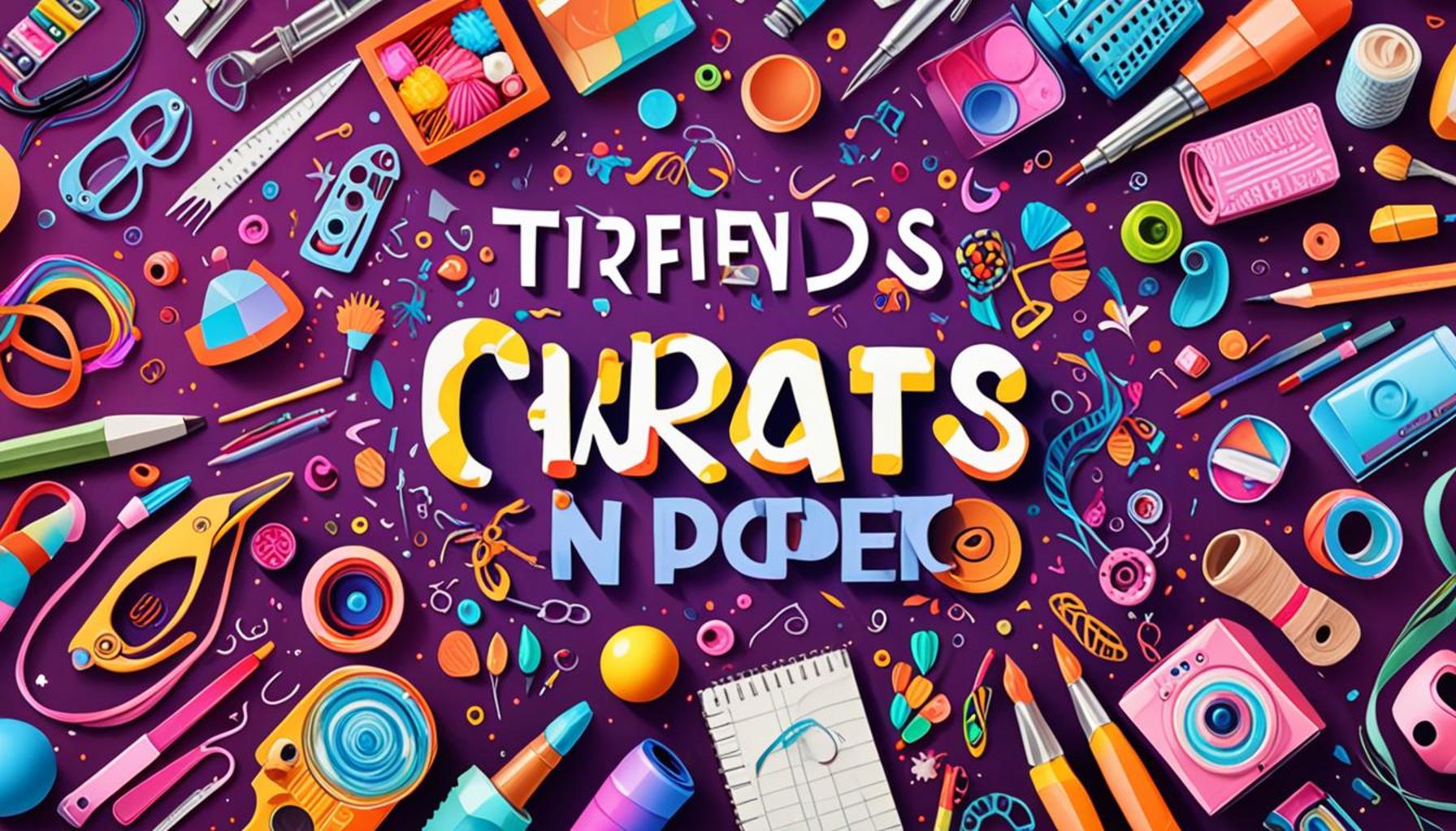 Trends in Craft Projects: What’s Hot in 2024