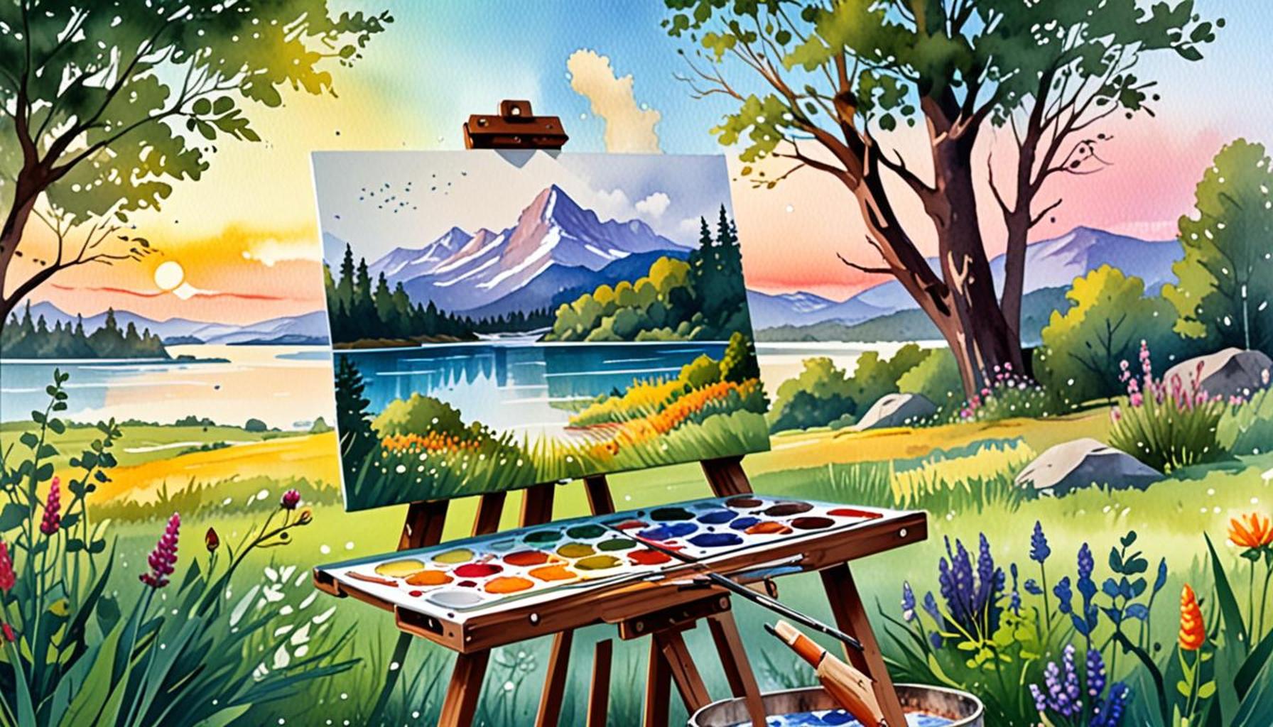 Capturing the Beauty of Nature: Outdoor Painting Techniques for Beginner Artists