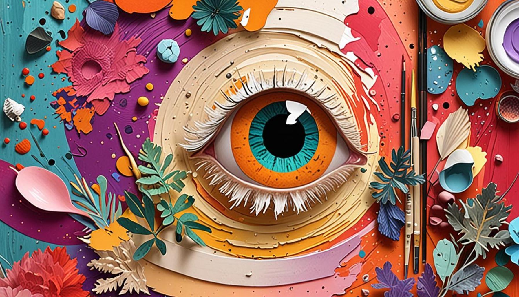 Mixing Materials: Creating Textured Art with Collage and Painting