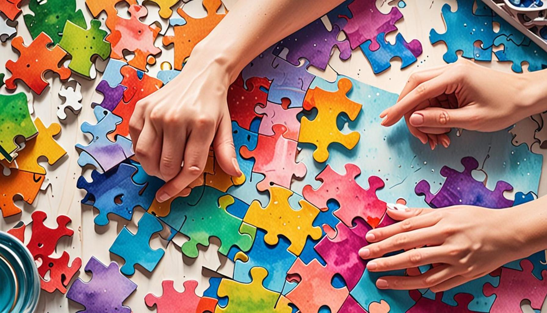 Mindfulness Through Jigsaw Puzzles: A Creative Approach to Stress Relief
