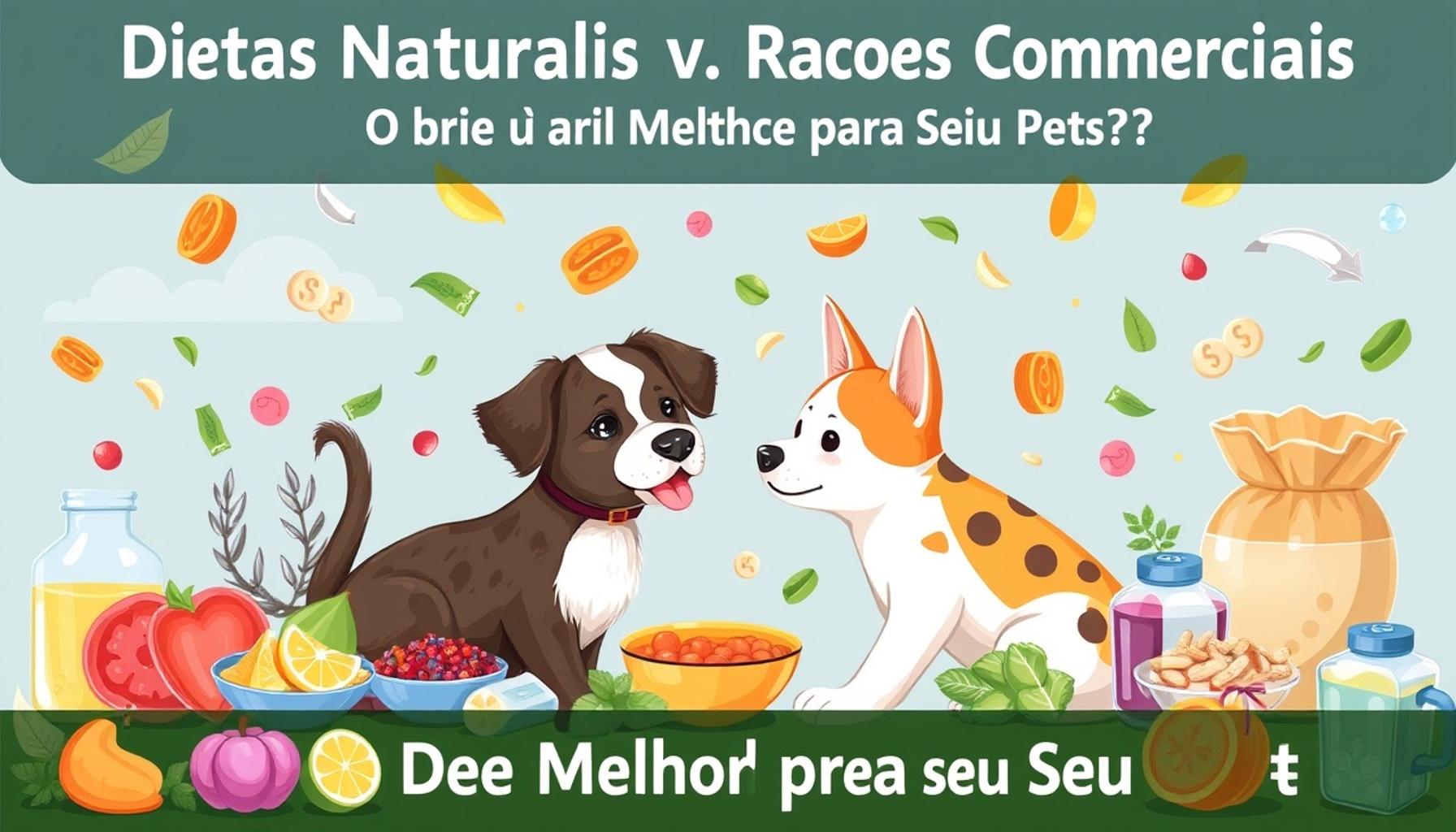 Natural Diets vs. Commercial Food: What is Best for Your Pet?