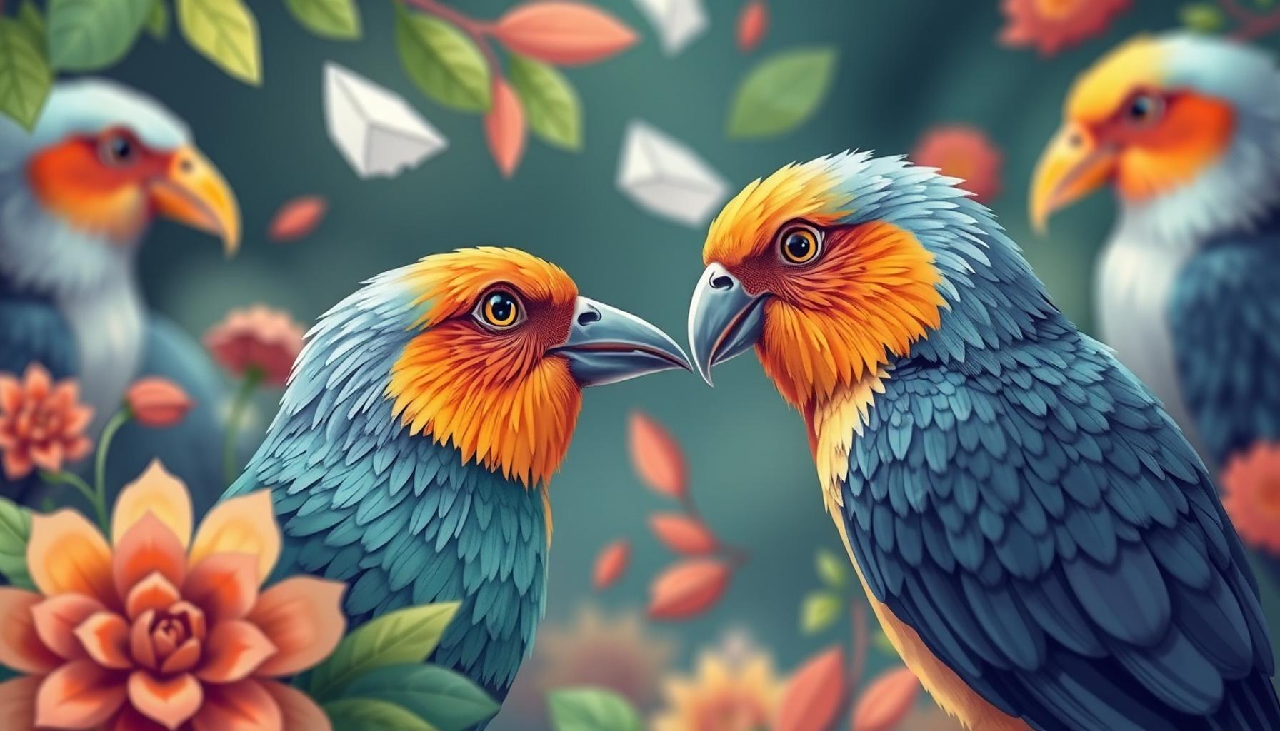 Social Behavior in Pet Birds: Interactions and Hierarchies